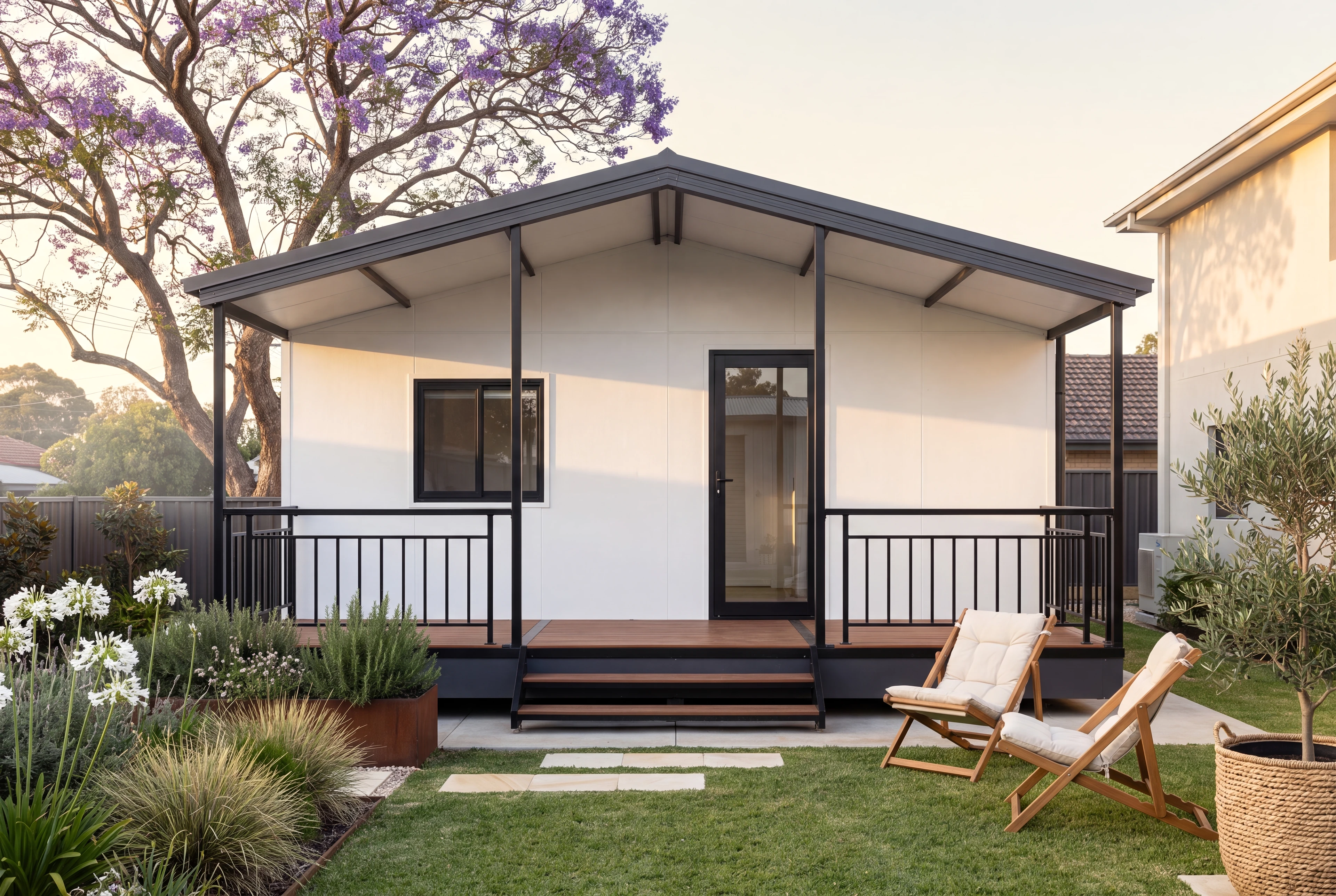 Studio one-bedroom granny flat